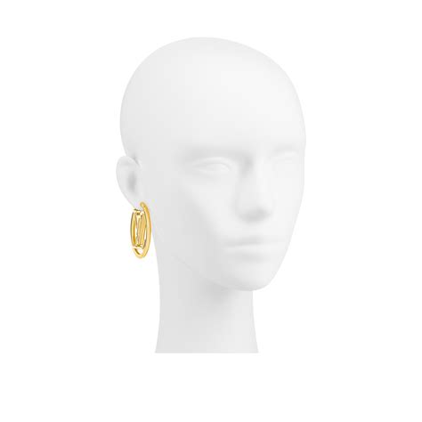 Louise Hoop GM Earrings S00 .